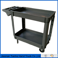 2 Shelf Plastic Service Cart TC008